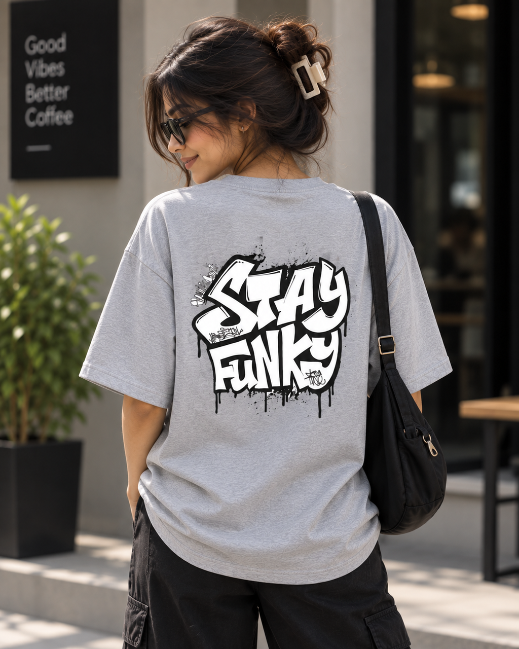 Happiness - Oversized Unisex Classic Crew T-Shirt